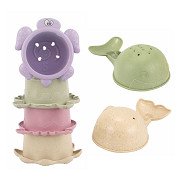 Bath cups Pastel, 6 pcs.