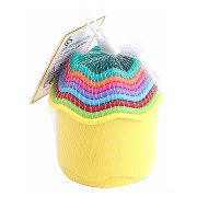 Stapelturm, farbig, 8 Stück.