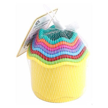 Stapelturm, farbig, 8 Stück.