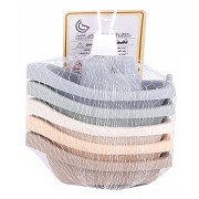 Bath boats Pastel, 5 pcs.