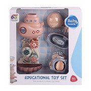 Bath play set with Waterfall Pastel