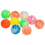 Colored Bouncing Balls, 10 pcs.