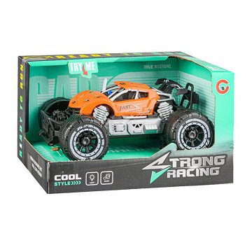 Off-road vehicle with light and sound