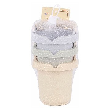 Badeeimer Pastell, 3-teilig.