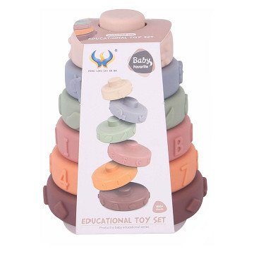 Baby Stacking Tower Pastel