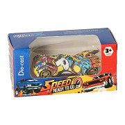 Metalen Auto met Print
