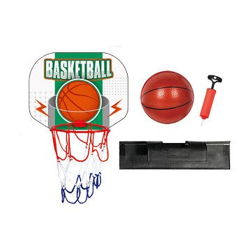 Basketball Backboard with Ball