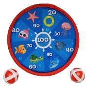 Dartboard Velcro Small Underwater World