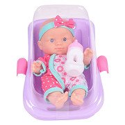 Doll in sedan chair