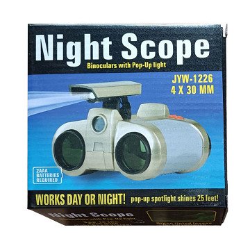 Fernglas mit Nachtsicht und Pop-up-Licht