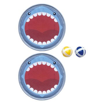 Catching and throwing game Shark