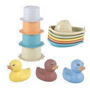 Set of Bath Toys Pastel