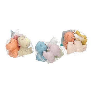 Bath animals in net, 3 pcs.