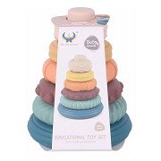 Baby Stacking Tower Pastel