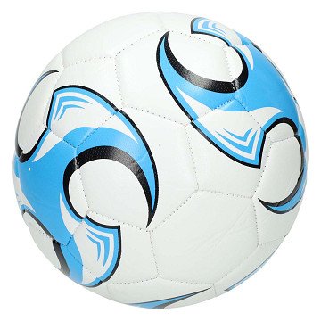 Fußballblau/Weiß