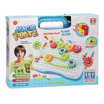 Magic Plate Schroeven & Tandwielen, 151dlg.