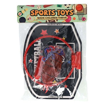 Basketball-Korb mit Ball