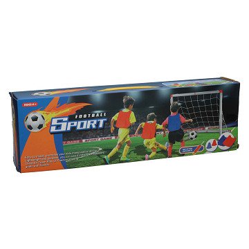 Voetbaldoeltje met Accessoires, 6dlg.