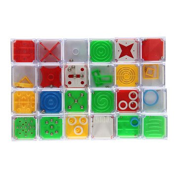 Geduldsspiel Würfel, 24tlg