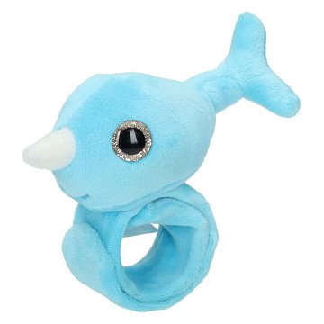 Plush Clap Bracelet Narwhal