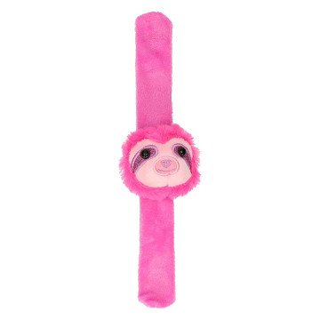 Plush Sloth Clap Bracelet