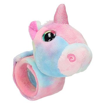 Plüsch-Flip- Schnapparmband Einhorn