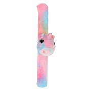 Plush Unicorn Clap Bracelet