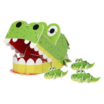 Construction kit 3D Crocodile