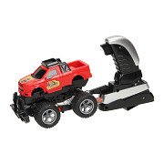 Off-road vehicle launch