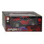RC Car with Smoke Function - Red