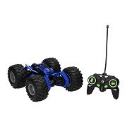 RC Car with Smoke Function - Blue