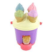 Strandkübel-Eiscreme-Set, 13-tlg