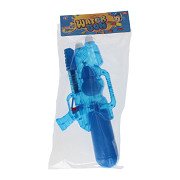 Wasserpistole, transparent blau, 47 cm
