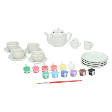 Tea Set Painting Large