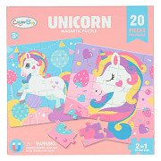 Magnetisches Puzzlebuch Einhorn