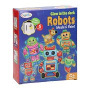 Casting & Painting Glow in the Dark Robots