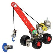 Metal Construction Kit Crane, 83pcs