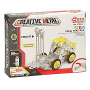 Metal Construction Kit Forklift
