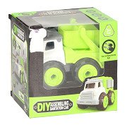 Kiepwagen met Schroefbare Wielen - Groen