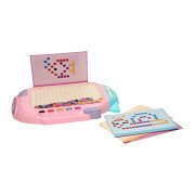 Malknöpfe-Spiel mit Magnetstift Rosa