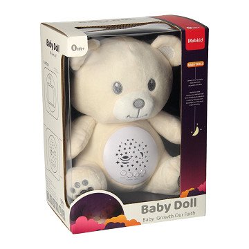 Night light and music mobile bear, 23cm