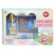 Spiral-Zeichenvorlagen-Set, 19-tlg.