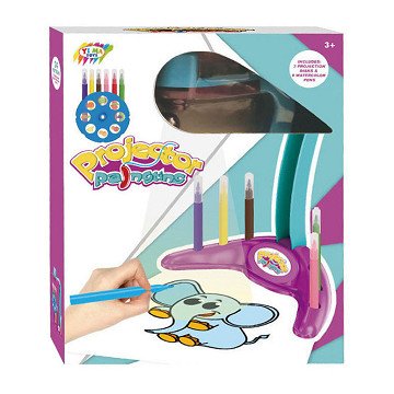 Zeichenprojektor, 11-teilig.