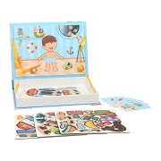 Magnetbuch - Outfits Boy, 59-tlg.