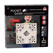 Wooden Puck Shooting Game - 4 Players