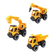 Construction Vehicles - 3 pcs