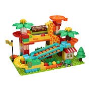 Bouwblokken Muzikale Ballenbaan Jungle - 109dlg.