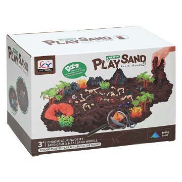 Play sand Dino world with play mat