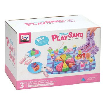 Play Sand Cakes & Desserts with Play Mat, 1kg