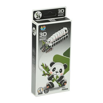 DIY 3D-Modellpuzzle – Panda
